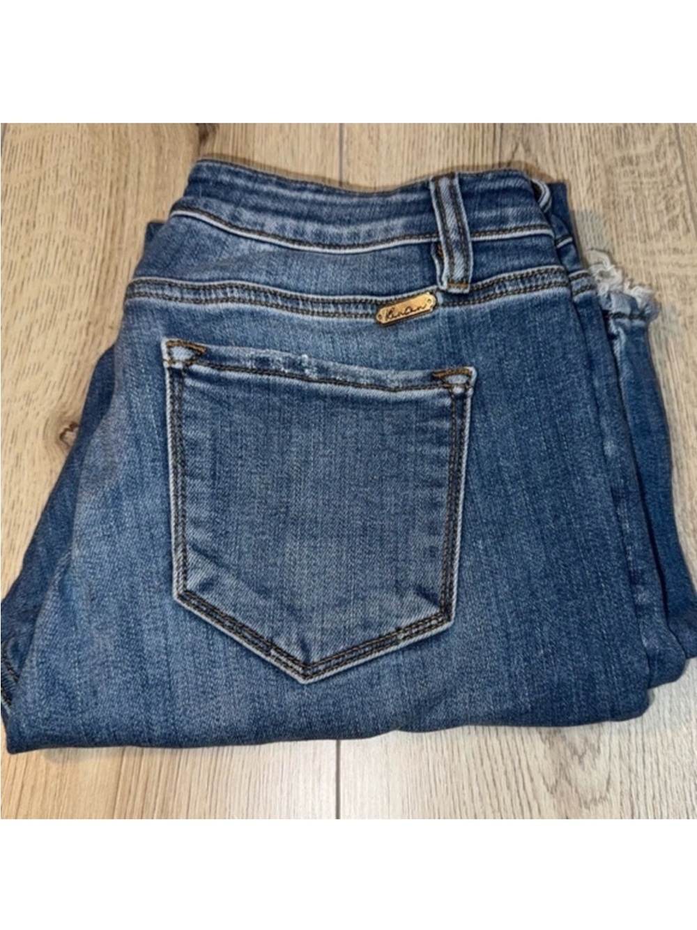 Kancan signature skinny blue jeans denim